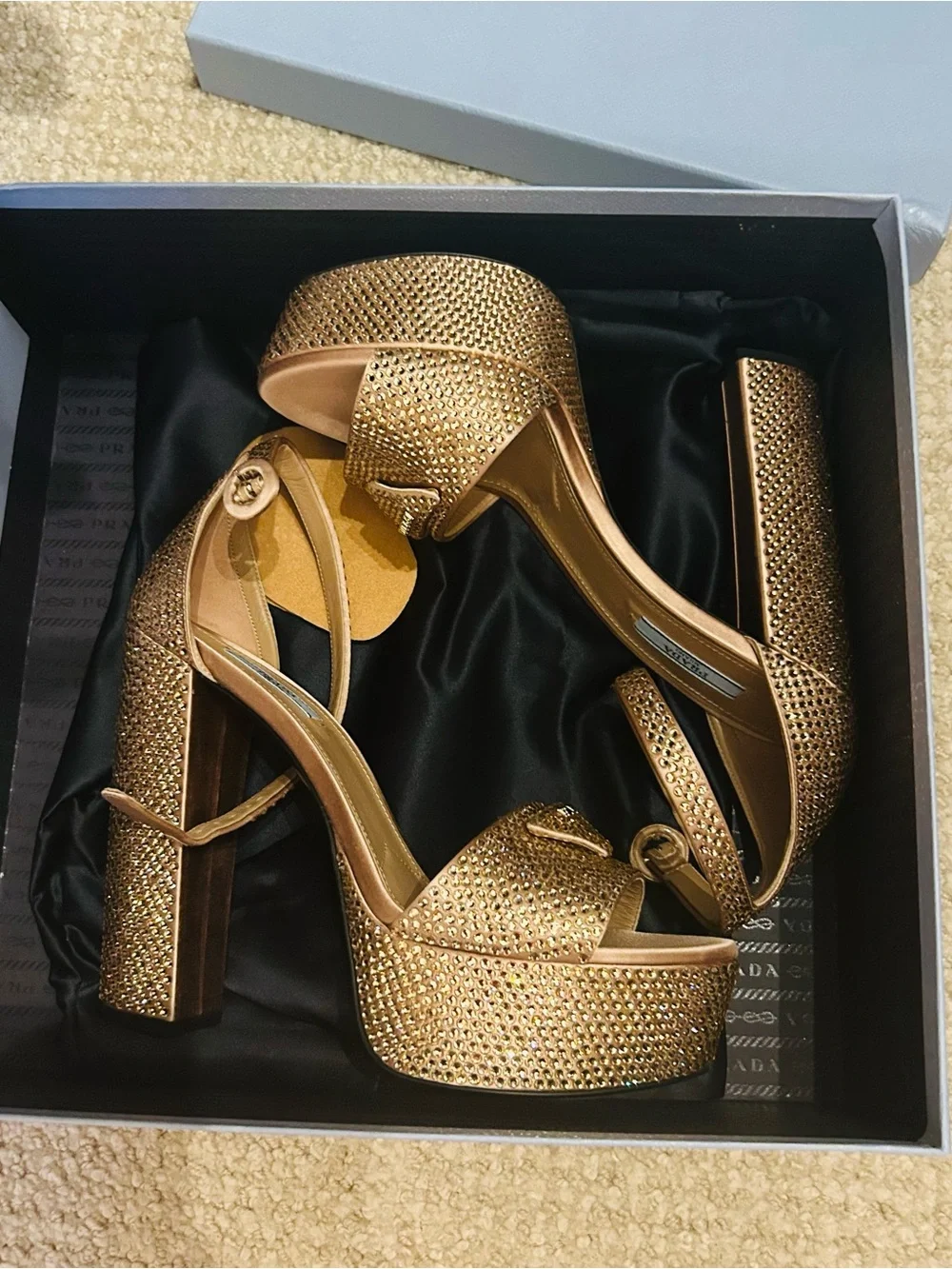Prada statement platform